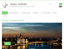 Tablet Screenshot of jarlbaek.net
